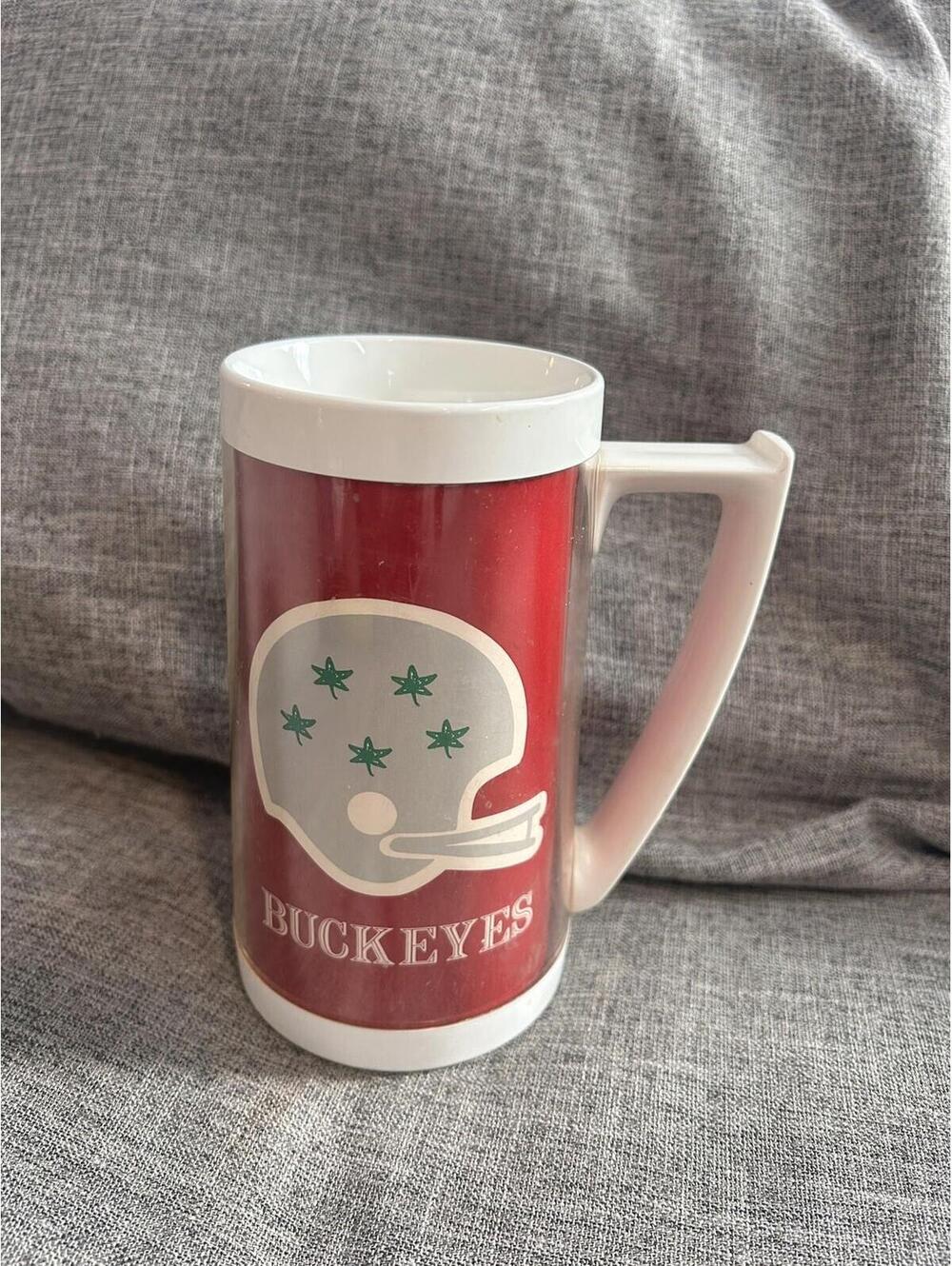 Thermo Serv Mug Ohio State Buckeyes OSU USA Made Vintage